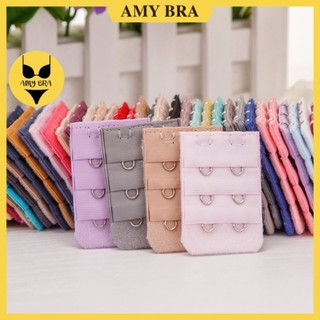 Móc nối cài áo ngực bản 2 và 3 móc, miếng nối rộng áo ngực không gỉ amybra