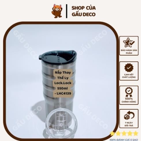 Nắp Thay Thế Ly Giữ Nhiệt Lock.Lock  METAL BUMPER TUMBLER 19oz / 550ml Mã LHC4139