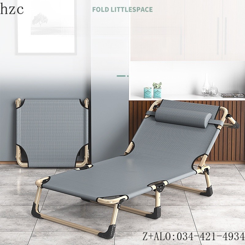 Giường Ngủ Gia Đình Chắc Chắn Kiểu Cầm Tay Được Gia Cố/Giường Gấp Cho Giờ Nghỉ Trưa Văn Phòng Đơn Gi