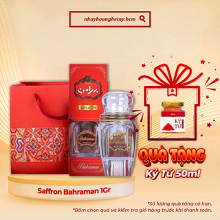 Saffron bahraman super negin Saffron Việt Nam nhụy hoa nghệ tây hộp 1gram