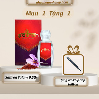 Saffron nhụy hoa nghệ tây salam 0.5gram/hộp kèm quà tặng