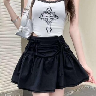 CHÂN VÁY XÒE RÚT DÂY 2 TẦNG