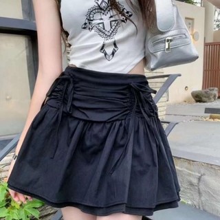 CHÂN VÁY XÒE RÚT DÂY 2 TẦNG