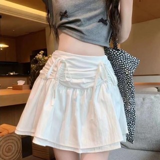CHÂN VÁY XÒE RÚT DÂY 2 TẦNG