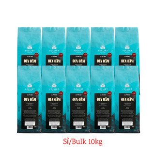 10kg cà phê bột đen đậm pha phin đặc biệt folliet