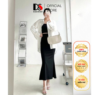 Chân váy đuôi cá dáng dài dasinoo chân váy body phong cách hàn quốc siêu xinh