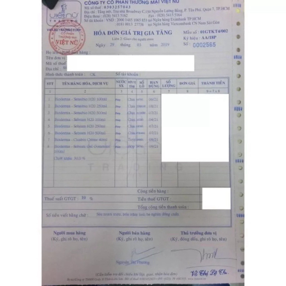 Nước Tẩy Trang Bioderma Chính Hãng Cho Da Dầu Mụn, Nhạy Cảm 500Ml  - LHP Beauty | BigBuy360 - bigbuy360.vn