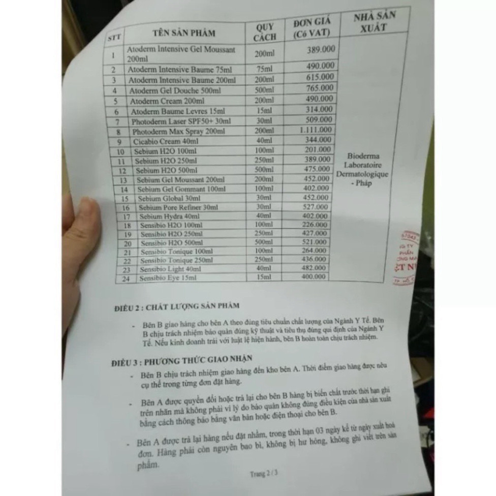 Nước Tẩy Trang Bioderma Chính Hãng Cho Da Dầu Mụn, Nhạy Cảm 500Ml  - LHP Beauty | BigBuy360 - bigbuy360.vn