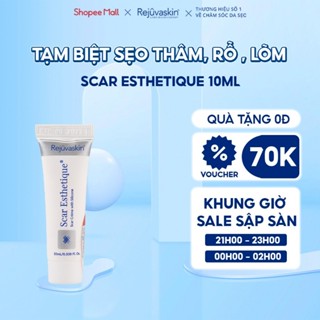 Kem làm mờ Sẹo Thâm, lấp đầy Sẹo Rỗ, Sẹo Lõm, ngăn ngừa Sẹo Lồi Scar Esthetique Rejuvaskin 10ml , 4ml
