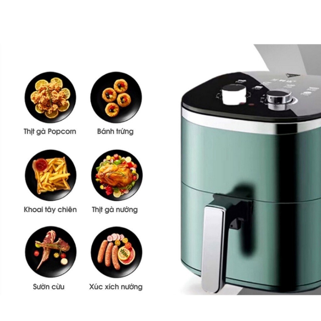 Nồi chiên không dầu CAMEL 15 lít, Nồi chiên công nghệ mới nhất công suất 1500w tiết kiệm điện