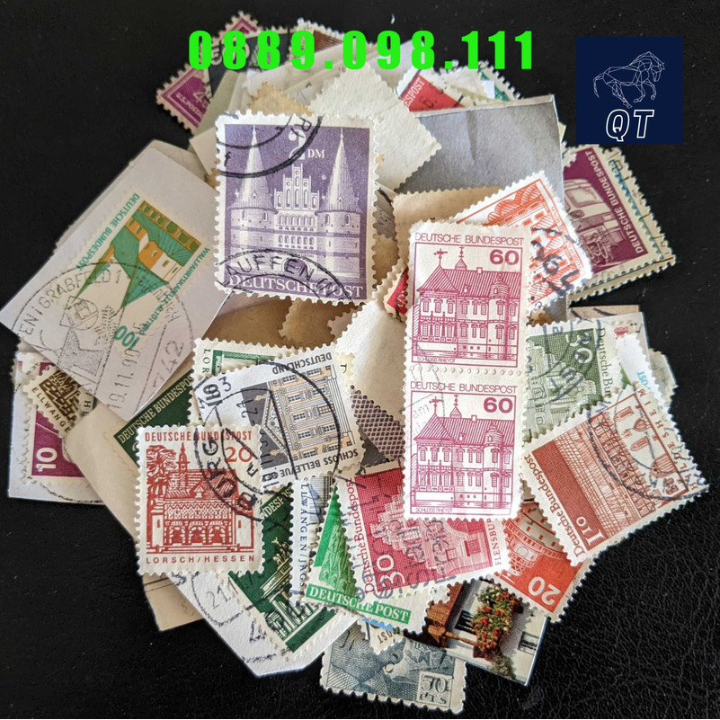 Combo 10 con tem Đức khác nhau