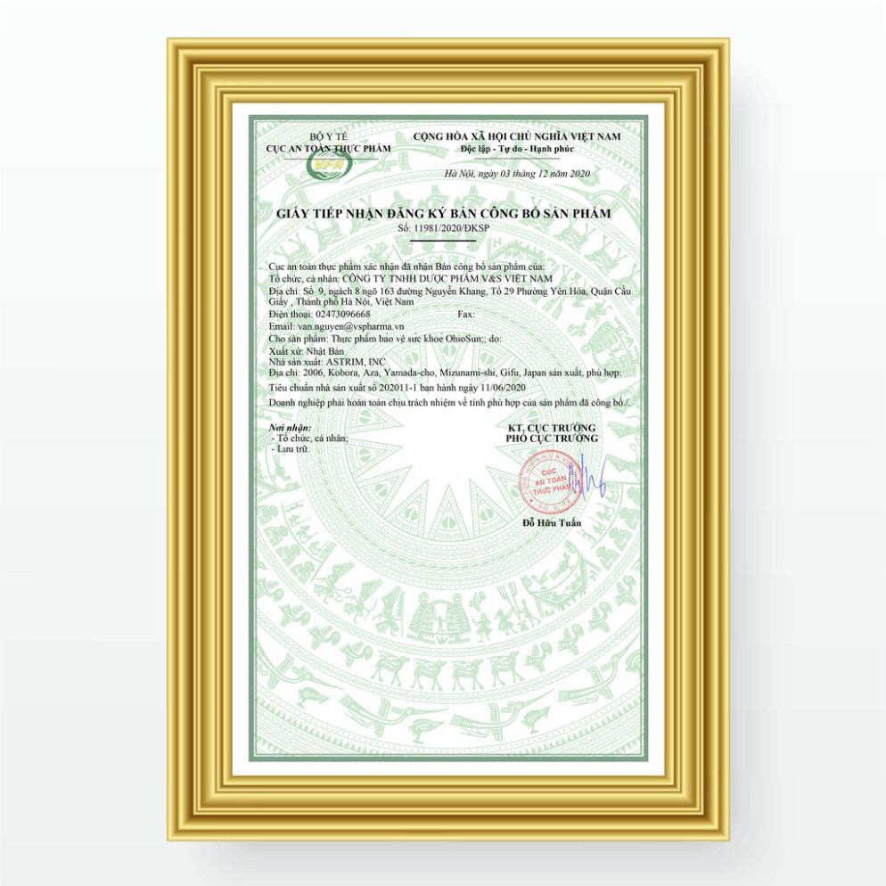 Viên uống chống nắng, làm sáng da Ohiosun Nhật Bản giảm nám sạm, nám da, hạn chế quá trình lão hóa, giúp đẹp da TH Pharm