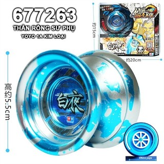 677263-ghien yoyo 1a full kim loại, không nhạy dây thần rồng sư phụ bt6
