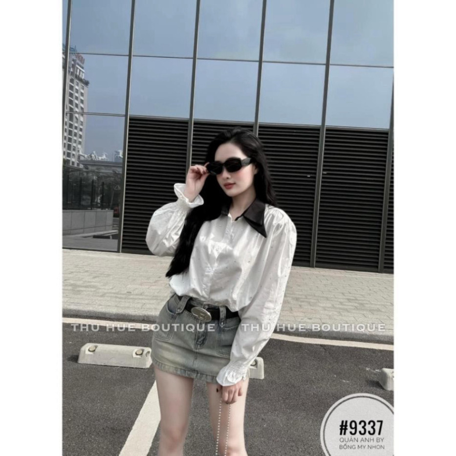 Quần ống rộng jean dài thoải mái cạp cao thời trang, quần suông retro đường phố cao cấp siêu sang chảnh D 48 | BigBuy360 - bigbuy360.vn