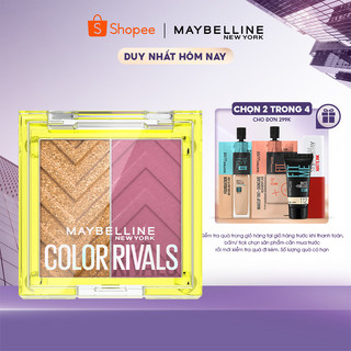 Bảng Phấn Mắt 2 Màu Color Rivals Shadow Duo Maybelline New York 3g