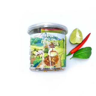 Khô Bò Viên Mềm Tây Nguyên 200Gr Xuất Khẩu Đặc Sản Tây Nguyên VNFoods