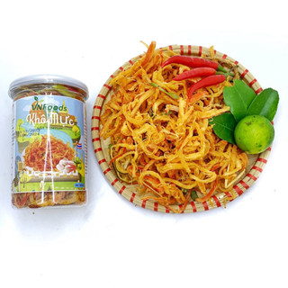 Khô mực sợi sốt chanh vị Thái Tomyum 250Gr Chuẩn Vị VnFoods