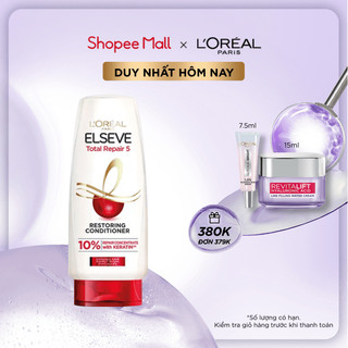 Dầu xả giảm 5 dấu hiệu của tóc hư tổn L'Oreal Paris Elseve Total Repair 5 Restoring Conditioner 280 ml