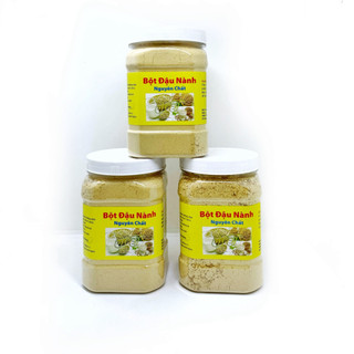 Bột Đậu Nành Rang Say Nguyên Chất 500Gr Hỗ Trợ Giảm Cân, Tốt Cho Sức Khoẻ