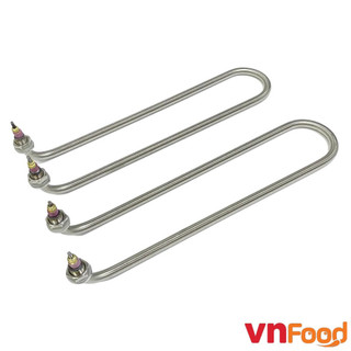  U Qùy 1Kw - 4Kw, Thanh Nhiệt Còng Inox 304 - Điện Trở Nồi Phở, Nồi Cháo