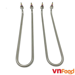  U Qùy 3Kw - Thanh Nhiệt Inox 304 - Điện Trở Nồi Phở, Nồi Cháo