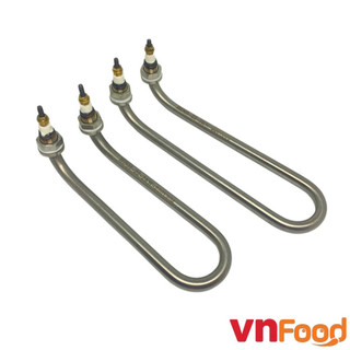 U Qùy 1Kw  - Thanh Nhiệt Inox 304 - Điện Trở Nồi Phở, Nồi Cháo