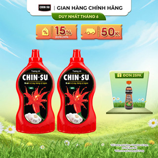 Combo 2 Tương Ớt CHIN-SU 1KG (Bao bì có thể thay đổi theo đợt nhập hàng)