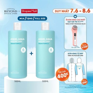 Nước hoa hồng dưỡng ẩm Beyond Angel Aqua Moisture Toner 500ml