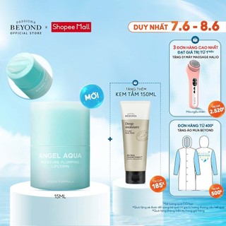 Son dưỡng môi thuần chay Beyond Angel Aqua Moisture Plumping Lipcerin 15ml