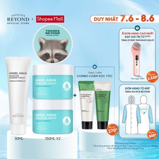  Kem dưỡng ẩm Tinh Linh Nước làm dịu Beyond Angel Aqua Moisture Cream 300ml + Barrier 30ml