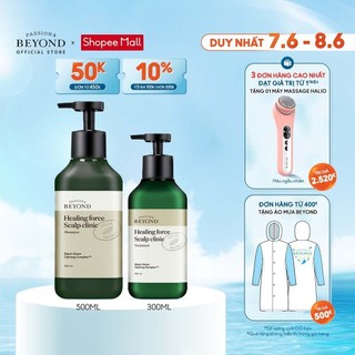 Bộ chăm sóc tóc giảm gàu và giảm gãy rụng Beyond Healing Force Hair Set 800ml