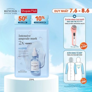 Mặt nạ cấp ẩm Beyond Intensive Ampoule Mask 2X Hyaluronic Acid 25ml