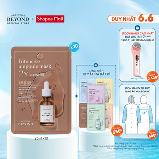 COMBO 10 Mặt nạ nâng cơ Beyond Intensive Ampoule Mask 2X Phytoplacenta 25ml
