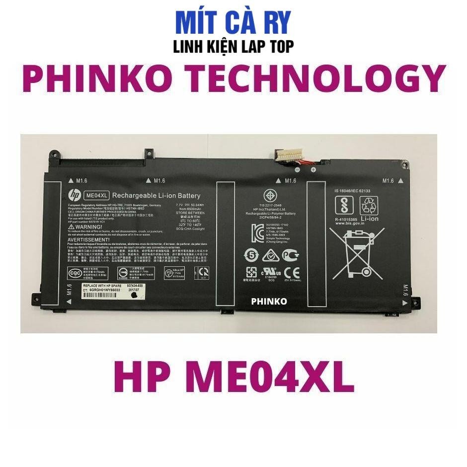 Pin laptop HP Elite x2 1013 G3 HSTNN-IB8D ME04XL 50.04Wh