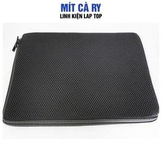 Túi chống sock Laptop 2 xốp trơn và lưới Loại TỐT,dây kéo XỊN, túi chống sốc siêu bền từ size 12 đến 17.3 inch