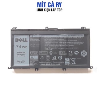 Pin laptop Dell Inspiron 15 7557 7559 7566 7567 7759 357F9 00GFJ6 0GFJ6 74Wh ZIN PIN DELL 74WH, pin laptop dell 7567