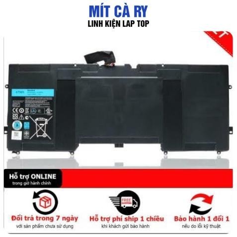 Pin laptop Dell XPS 12 9Q23 9Q33 13 L321X L322X 9333 Y9N00 3H76R 03H76R 0DRRP 0N7T6 5K9CP 90V7W DIN0