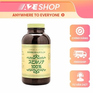 Tảo xoắn (2200 viên) SPIRULINA Nhật Bản