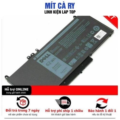 Pin laptop DELL LATITUDE E5450 E5550 E5570 7.6V 62WH