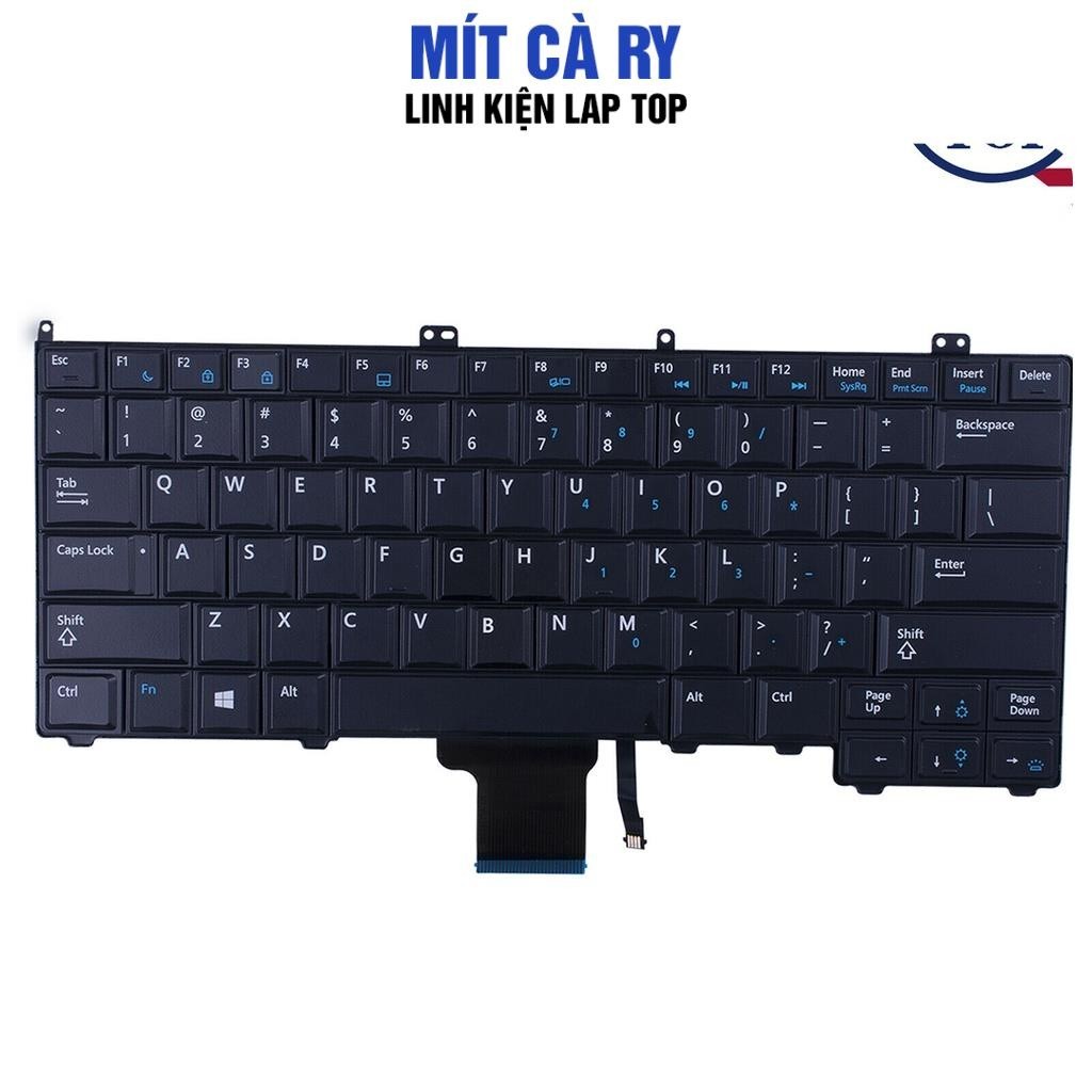 Bàn phím laptop Dell LATITUDE 12 14 7000, E7420 E7240 E7440 – E7240 E7440