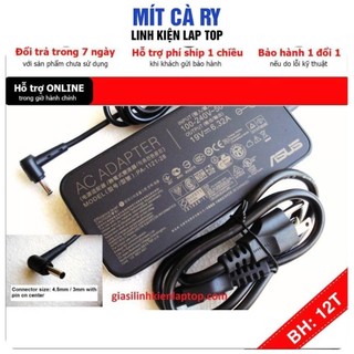[BH12TH] [- Sạc Laptop Asus ROG G550JK G550JX G73JH G73JW G73SW G74SX 6.32A 120W ZIN