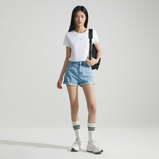 Calvin klein - quần ngắn nữ mom short fit j2206401aa
