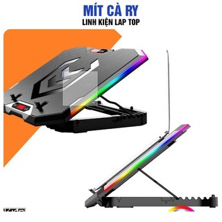 MÁ MỚI FREE SHIPĐế tản nhiệt laptop Led RGB BAMBA B8