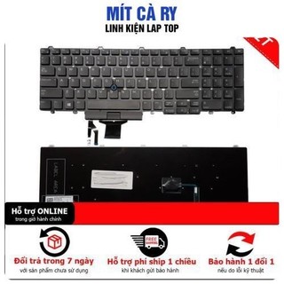 Bàn phím dell latitude e5550 e5570 5580 precision 7710 7510 3510 383d7 15 15 17 3520 7520 7720