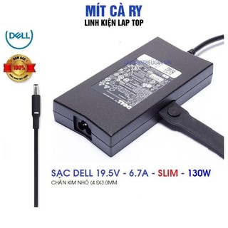 SẠC LAPTOP DELL 130w 19,5v x 6.7a) 130W Slim đầu kim nhỏ ( zin) ZIN