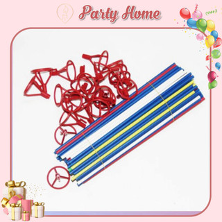100 Que cắm bóng bay cao su hàng đẹp Party Home