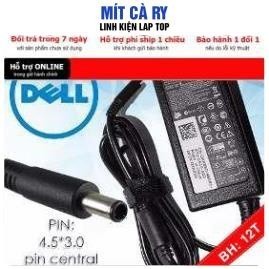 [- sạc laptop dell inspiron 3558 5537 5542 5547 5548 5552 5568 zin sạc dell 3.33a 65w kim nhỏ zin hãng