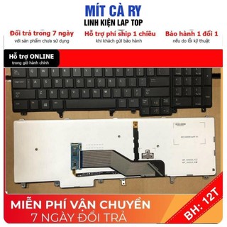 [BH12TH] ⚡[Có đèn] Bàn phím laptop Dell Precision M4600 M4700 M4800
