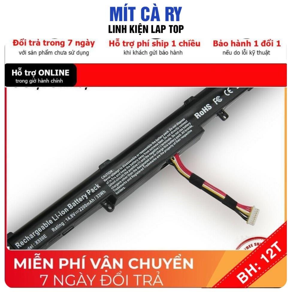 [BH12TH] ⚡Pin Laptop Asus A450, A450C, A450V, A450E, A450J, A450JF