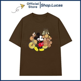 Áo Thun Chuột Mickey Phiên Bản VIỆT NAM Dễ Thương Áo Gia Đình Unisex Nam Nữ Cho Bé Cotton HU AP